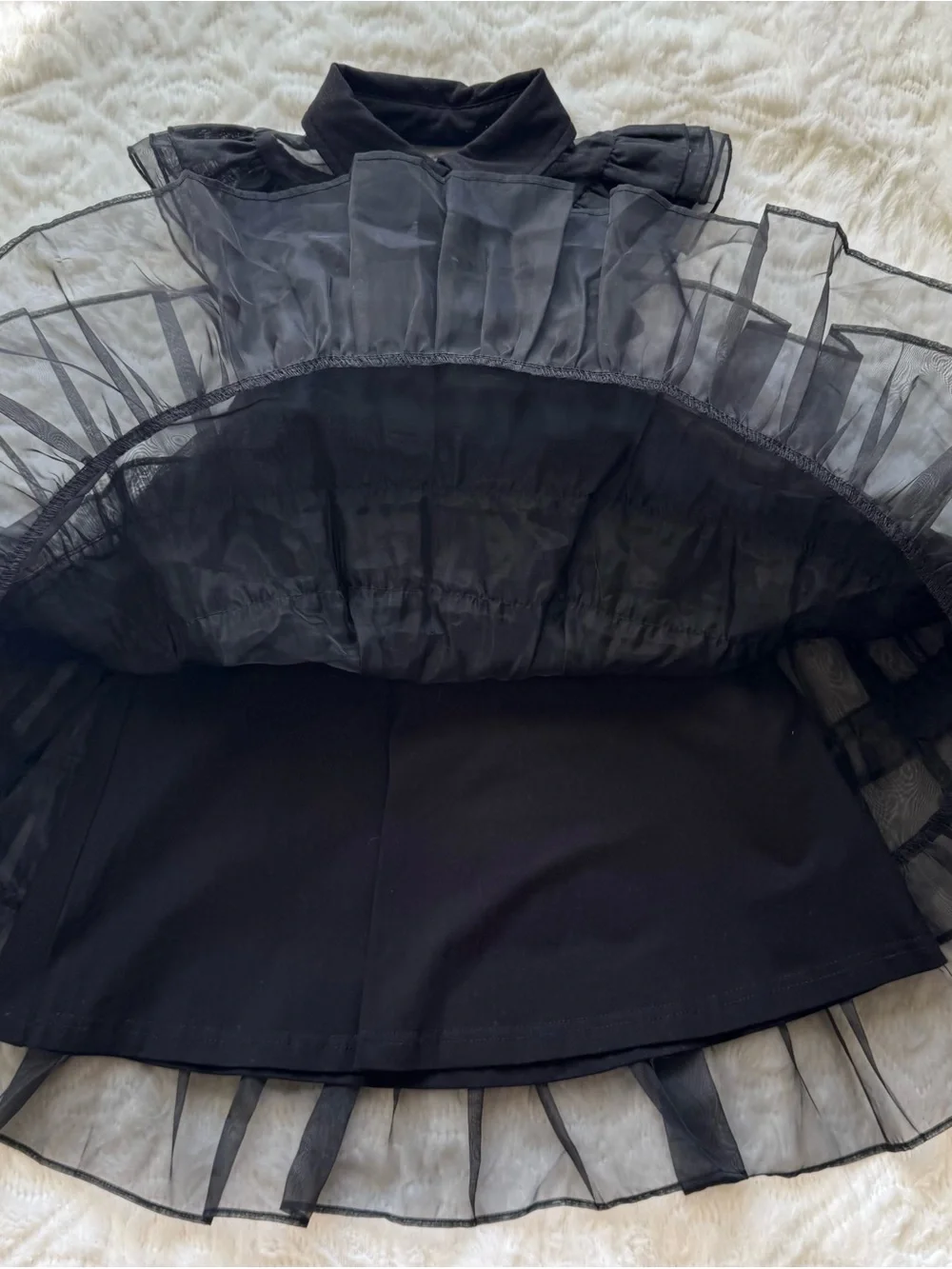 Taylor Joelle Gothic Gown (inspired Wednesday) size 2